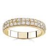 Image 1 : Two Row Diamond Band #2238824