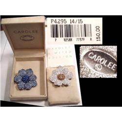 HAND set SIGNED PAIR Brooch Pendants ORIG $150 #2238943