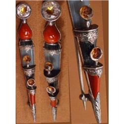 OUTSTANDING SCOTTISH Victorian DIRK pin #2238951