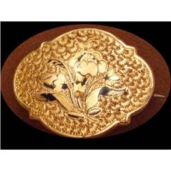 vintage Victorian 10KT gold Enamel  Chatelaine #2238979