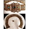 Image 1 : antique Gilt Turquoise STUNNING BELT & RING #2239013