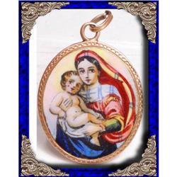 Gorgeous Enamel ICON Portrait  ROSE GOLD #2239034