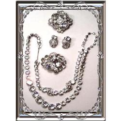 SIGNED Vintage Eisenberg FULL parure & bonus #2239038