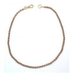 Platinum and 14Kt  Pink Gold Watch Chain #2239063