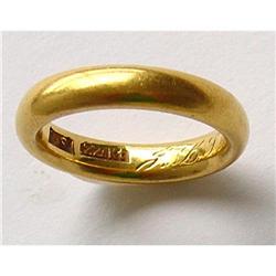 22 Kt Gold Wedding Band #2239113