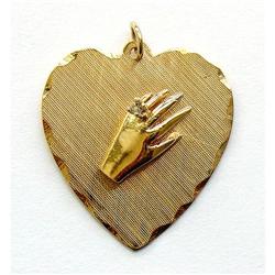 Vintage 14Kt gold engagement charm #2239134