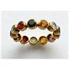 Image 1 : Jewelled 18 Kt. "Sputnik" Band #2239138