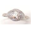 Image 1 : 1930s Diamond Filigre Engagement Ring #2239187