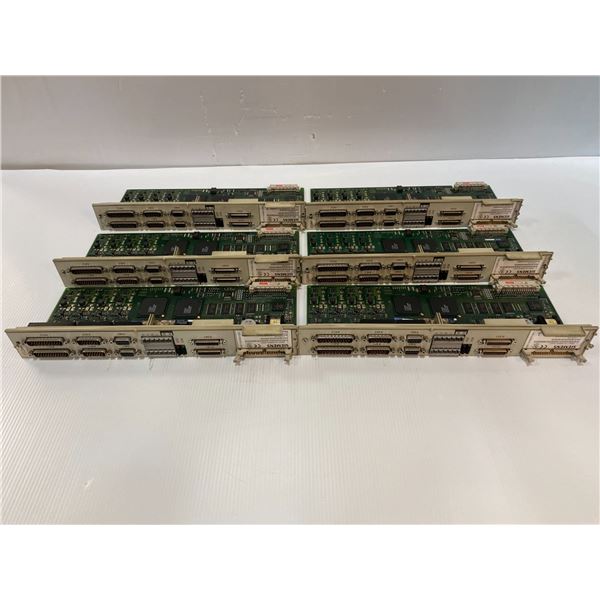(6) Siemens # 6SN1118-0DM33-0AA1 Cards