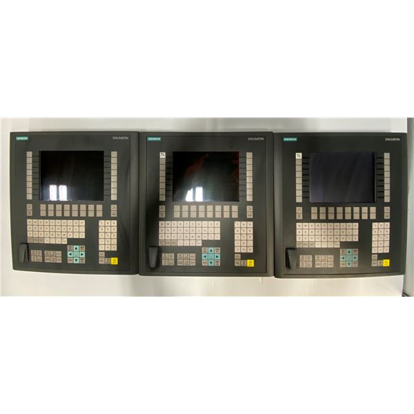 (3) Siemens # 1P 6FC5203-0AF04-1BA0 Control Panels