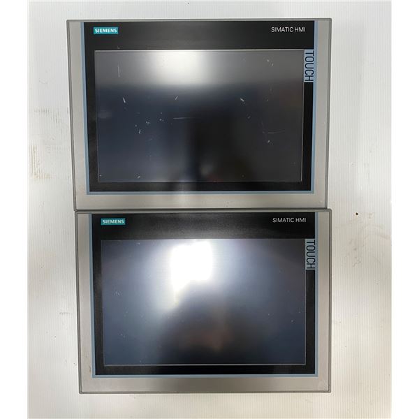 (2) - Siemens 6AV2 124-0MC01-0AX0 TP1200 Comfort Screens