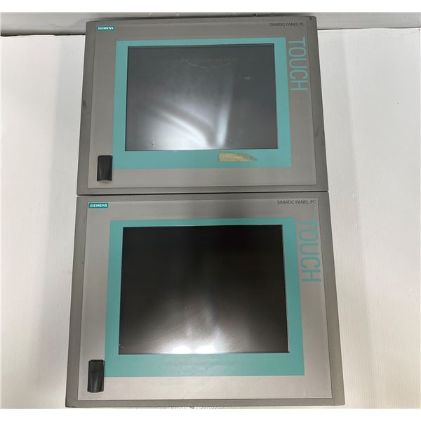 (2) - Siemens 6AV7884-0AD20-4EA0 Simatic HMI IPC477C Panels