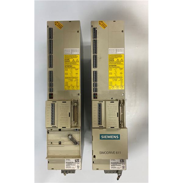 (2) Siemens # 6SN1146-1BB01-0BA2 SimoDrive E/R Module