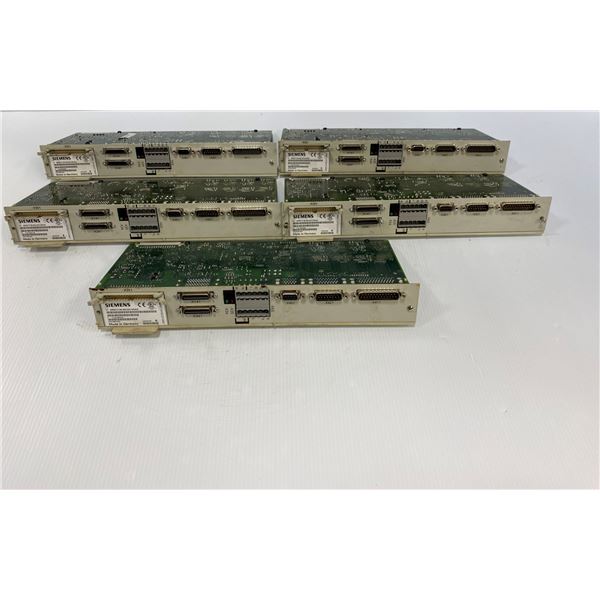 (5) Siemens # 1P 6SN1118-0DJ23-0AA2 Cards