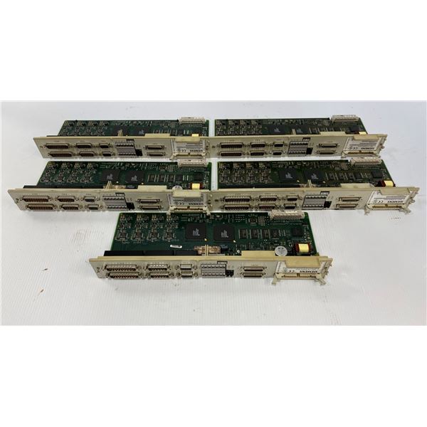 (5) Siemens # 1P 6SN1118-0DM33-0AA2 Cards