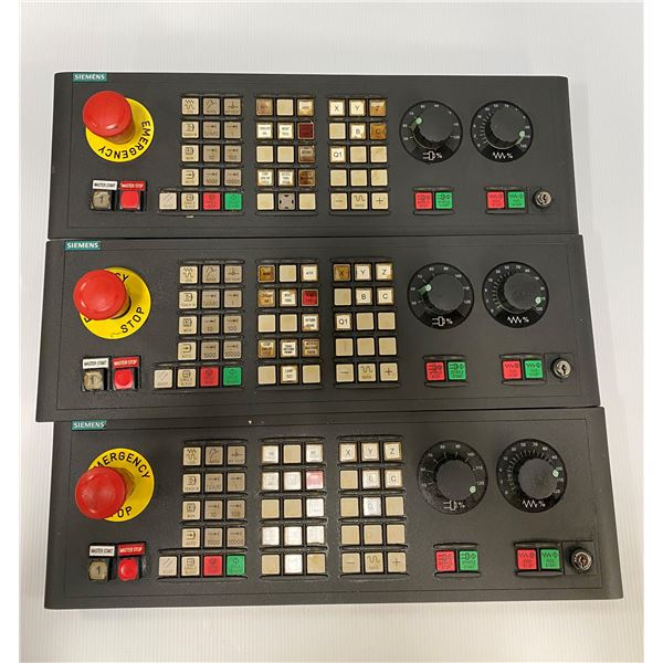 (3) Siemens # 1P 6FC5203-0AF22-0AA2 Operator Panels