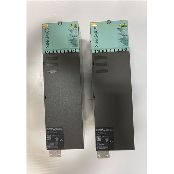 (2) Siemens # 1P 6SL3120-1TE23-0AA3 Motor Module