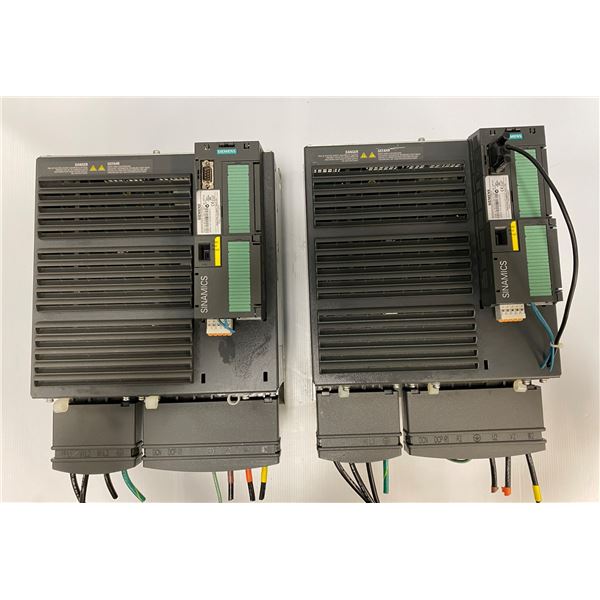 (2) Siemens # 6SL3224-0BE31-8UA0 Power Modules