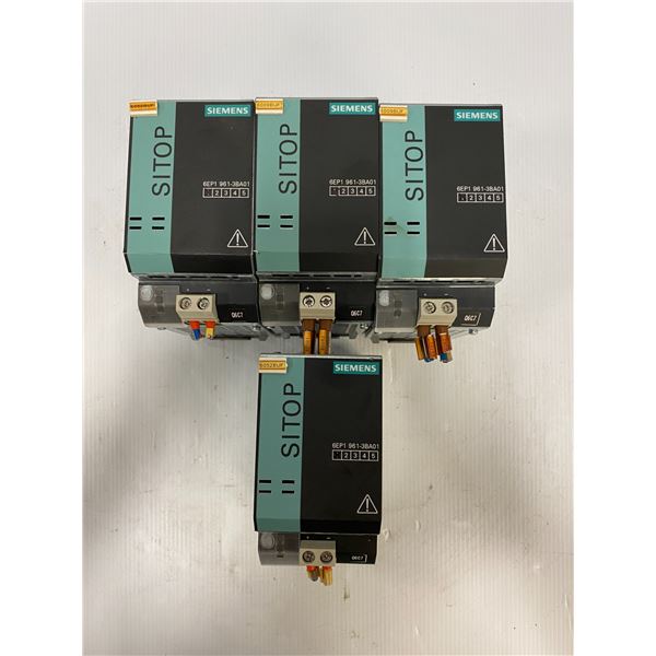 (4) Siemens # 1P 6EP1961-3BA01 Sitop Modules