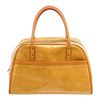 Image 1 : Louis Vuitton Yellow Monogram Vernis Tompkins Handbag