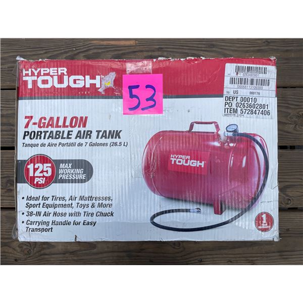 Hyper Tough 7 Gallon Portable Air Tank