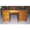 Image 1 : Beautiful Large 1940's Walnut Desk #2182162