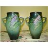 Image 1 : PAIR of ROSEVILLE ART POTTERY VASES - 117-6 #2182294