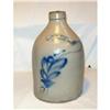 Image 1 : Early Blue Decorated Stoneware Jug #2182462