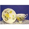 Image 1 : Cup & Saucer Yellow Rose SUNSET #2195696