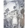 Image 1 : 1888 Lithograph "The Rival Grandfathers"  #2195811