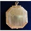 Image 1 : Art Deco Gold Plated Photo Locket #2196042