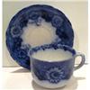 Image 1 : Flow Blue France Cup and Saucer #2196644