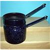 Image 1 : Dk. Blue Graniteware Double  Boiler #2197411