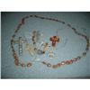 Image 1 : OLD ROSARY FINE SMALL WOODEN BEADS + #2211705