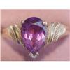 Image 1 : 14K Ring, lovely Amethyst #2225030