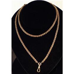 Antique 14K Gold Victorian Chain #2225053