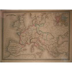 Dufour Empire de Charlemagne Map of Europe #2225070