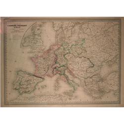 Dufour Map of  Francais, Europe France #2225071