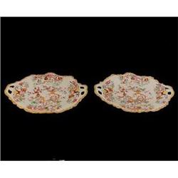 Pair Minton Chinese Tree Dishes. #2225517