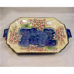 Maling Thumbprint Dish, Blue, Clematis #2225521