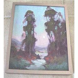 Eucalyptus moonrise by James Dudley Slay #2225620