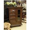 Image 1 : MISSION OAK ARTS & CRAFTS BOOKCASE CABINET #2225892