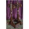 Image 1 : ANTIQUE WALNUT TOWEL RACK UMBRELLA STAND #2225895
