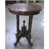 Image 1 : ANTIQUE  VICTORIAN STYLE WALNUT ACCENT TABLE #2225974