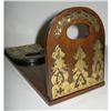 Image 1 : Brass Mounted Walnut Extending Bookslide #2226007
