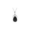 Genuine 5.15 ctw White Topaz Necklace 14KT White Gold - REF-51F9Z