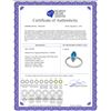 Image 2 : Genuine 2.5 ctw Blue Topaz Ring 14KT White Gold - REF-39Y9F