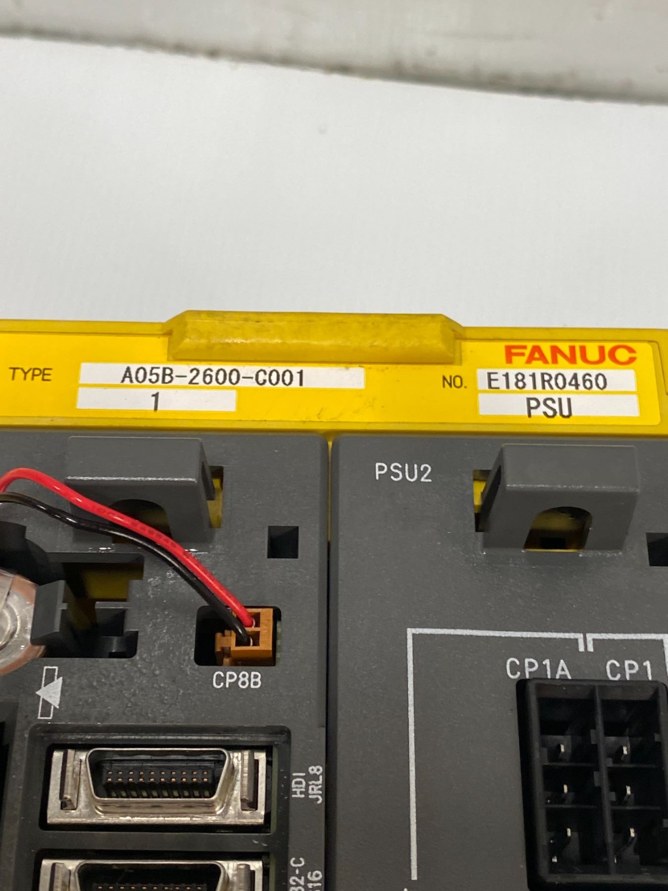 (2) Fanuc # A05B-2500-C001, A05B-2600-C001 Racks With Cards