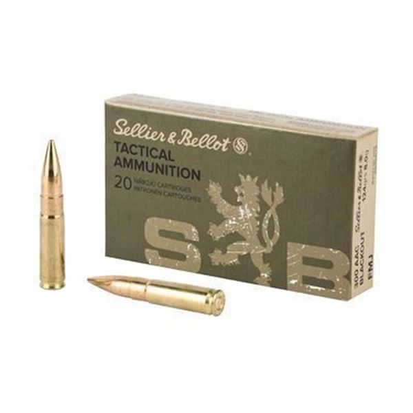 S& B 300BLK 124GR FMJ - 20 Rds