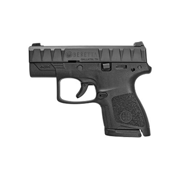 BERETTA APX CARRY 9MM 3.07  BLK 6/8